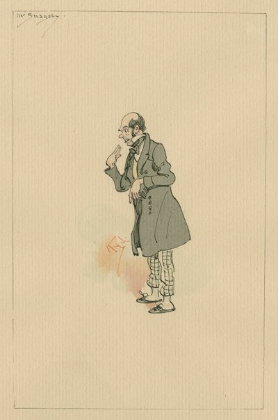 M. Snagsby, vers 1920s - Joseph Clayton Clarke
